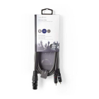 Nedis XLR naar Tulp kabel | V ↔ M | Nedis | 1.5 meter (Gebalanceerd, Stereo) COTH15220GY15 N010307025 - 3