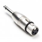 Nedis XLR (v) naar 6.35 mm jack (m) adapter - Nedis (Mono, 3-pin) CAGP15940ME N050307005