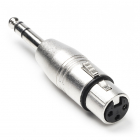 Nedis XLR (v) naar 6.35 mm jack (m) adapter - Nedis (Stereo, 3-pin) CAGP15941ME N050307006 Nedis XLR (v) naar 6.35 mm jack (m) adapter - Nedis (Stereo, 3-pin) CAGP15941ME N050307006