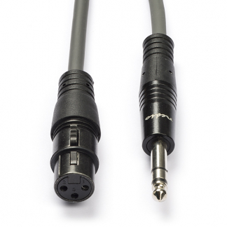 Nedis XLR (v) naar jack 6.35 mm kabel | Nedis | 1.5 meter (Stereo, Gebalanceerd, 100% koper) COTH15110GY15 N010307091 - 1