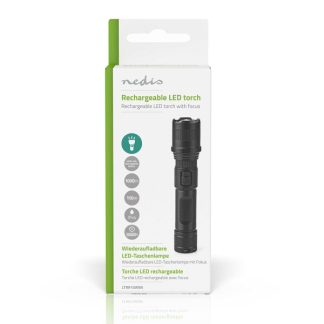 Nedis Zaklamp | Nedis (1000 lumen, 110 meter) LTRR10WBK K150306077 - 9