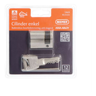 Nemef Cilinder | Nemef | 30/10 mm (Enkel, SKG**) 9010609290 K010808532 - 4