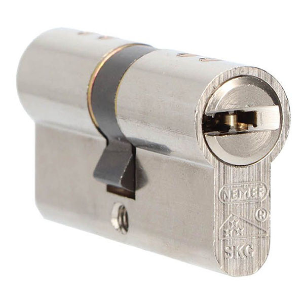 Nemef Cilinder | Nemef NF4 | 30/30 mm | 3 stuks (Dubbel, Gelijksluitend, Kerntrekbeveiliging, SKG***, 9 sleutels) 9014209296 K010808547 - 3
