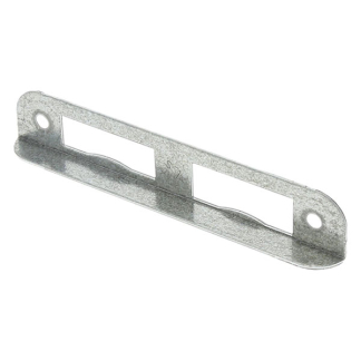 Nemef Hoeksluitplaat | Nemef | 135 x 24 x 12 mm (Afgerond, Verzinkt staal) 9136690074 K010808883 - 2