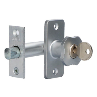 Nemef Insteekgrendel | Nemef | 50 mm (Voor deuren, Sleutel, Aluminium) 9260204530 K010809855