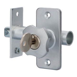Nemef Insteekgrendel | Nemef | 50 mm (Voor deuren, Sleutel, Aluminium) 9260204530 K010809855 - 2
