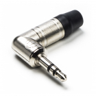 3.5 mm jack plug | M | Neutrik (Stereo, Metaal, Haaks)