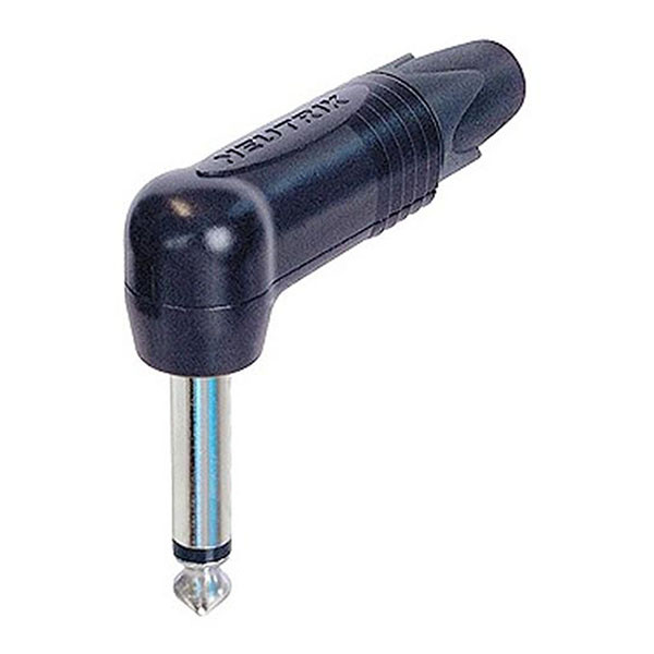 Neutrik 6.35 mm jack connector | M | Neutrik | NP2RX-BAG (Mono, Haaks, 2-polig) NP2RX-BAG K010411124 - 1