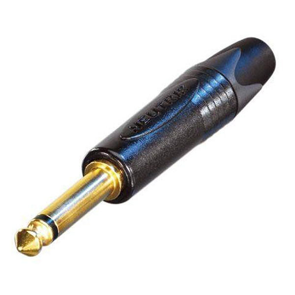Neutrik 6.35 mm jack connector | M | Neutrik | NP2X-B (Mono, Verguld, 2-polig) NP2X-B K010411126 - 1