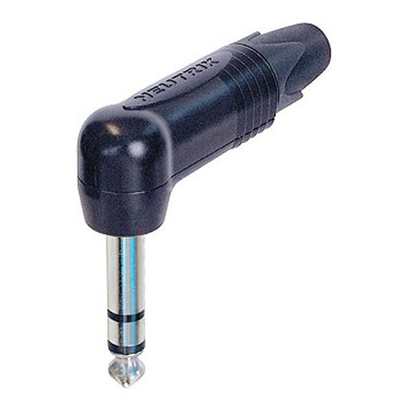 Neutrik 6.35 mm jack connector | M | Neutrik | NP3RX-BAG (Stereo, Haaks, 3-polig) NP3RX-BAG K010411129 - 1