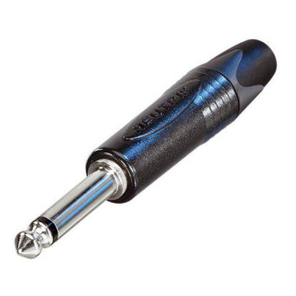 Neutrik 6.35 mm jack connector | Neutrik | NP2X-BAG (Mono, 2-polig) NP2X-BAG K010411127