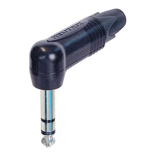 Neutrik 6.35 mm jack connector | Neutrik | NP3RX-BAG (Stereo, Haaks, 3-polig) NP3RX-BAG K010411129