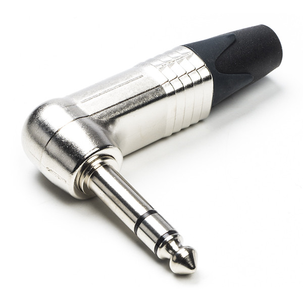 Neutrik 6.35 mm jack plug | M | Neutrik (Stereo, Metaal, Haaks) NP3RX K060201256 - 1