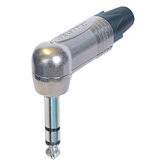 Neutrik 6.35 mm jack plug | M | Neutrik (Stereo, Metaal, Haaks) NP3RX K060201256 - 2