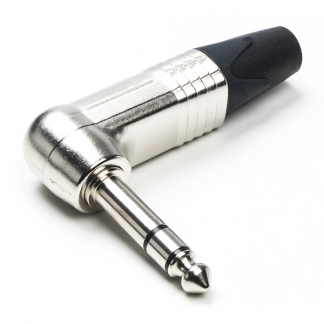 Neutrik 6.35 mm jack plug | Neutrik (Stereo, Metaal, Haaks, Mannelijk) NP3RX K060201256 - 1