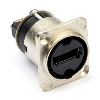 Neutrik HDMI doorvoer adapter - Neutrik (Full HD, Metaal) NAHDMI-W K050100054 - 1