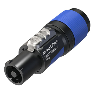 Neutrik PowerCon connector | Neutrik | NAC3FXXA-W-S (Power-in, Vrouwelijk, 6-12 mm, Blauw) NAC3FXXA-W-S K010411252
