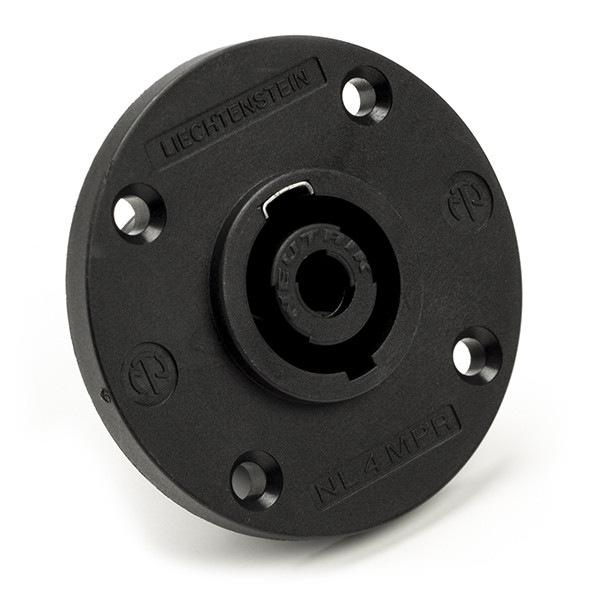 Neutrik Speakon chassis | M | Neutrik NL4MPR (4-pin, Mannelijk, Sluitsysteem, Rond) NL4MPR K060203102 - 1