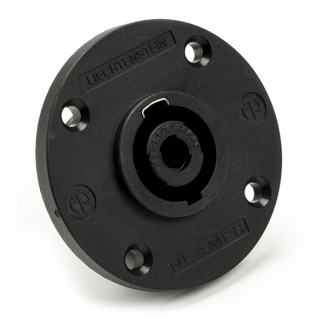 Neutrik Speakon chassis | Neutrik NL4MPR (4-pin, Mannelijk, Sluitsysteem, Rond) NL4MPR K060203102 - 1