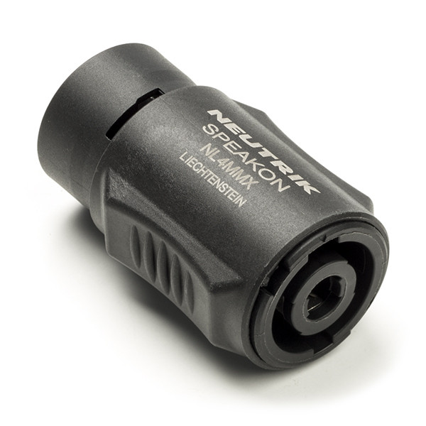 Neutrik Speakon connector | M | Neutrik NL4MMX (4-pin, Trekontlasting) NL4MMX K060203103 - 1