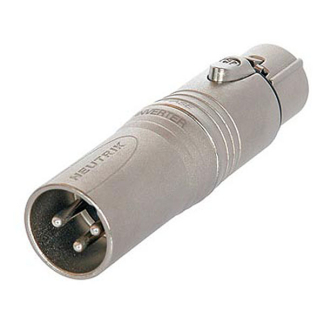 Neutrik XLR adapter | M → V | Neutrik | NA3M5F (Mono, 3-pin naar 5 pin) NA3M5F K010411258
