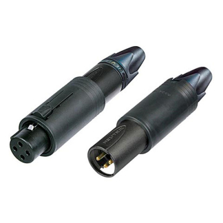 Neutrik XLR adapter | Unisex | Neutrik | convertCON | NC3FM-C-B (Mono, 3 pin, Zwart) NC3FM-C-B K010411284