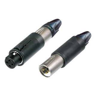 Neutrik XLR adapter | Unisex | Neutrik | convertCON | NC3FM-C (Mono, 3 pin, Zilver) NC3FM-C K010411283