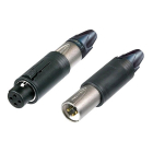 Neutrik XLR adapter | Unisex | Neutrik | convertCON | NC3FM-C (Mono, 3 pin, Zilver) NC3FM-C K010411283 - 1
