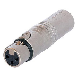 Neutrik XLR adapter | V → M | Neutrik | NA3F5M (Mono, 3-pin naar 5-pin) NA3F5M K010411255