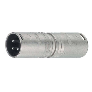 Neutrik XLR adapter - Neutrik (Stereo, 3-pin, Mannelijk) NA3MM K050307022 - 2