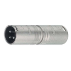 Neutrik XLR adapter - Neutrik (Stereo, 3-pin, Mannelijk) NA3MM K050307022 - 2