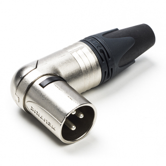 Neutrik XLR connector | M | Neutrik | 3-pin (Metaal, Trekontlasting, Zilver) NC3MRX K060202028