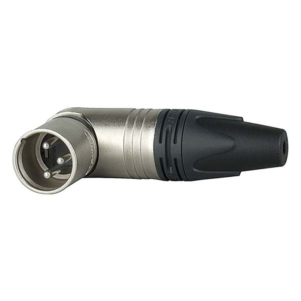 Neutrik XLR connector | M | Neutrik | 3-pin (Metaal, Trekontlasting, Zilver) NC3MRX K060202028 - 3