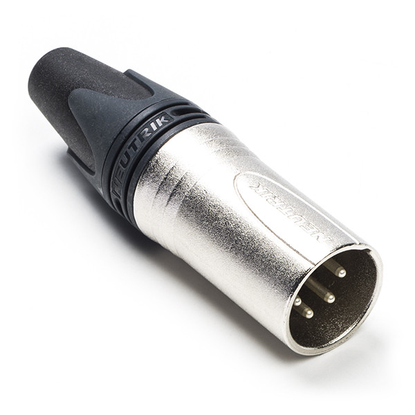 Neutrik XLR connector | M | Neutrik | 4-pin (Metaal, Trekontlasting) NC4MXX K060202105 - 1