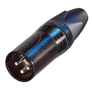 Neutrik XLR connector | M | Neutrik | NC3MXX-BAG | 3 pin (3.5 – 8 mm) NC3MXX-BAG K010411288