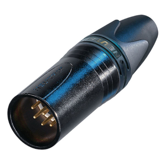 Neutrik XLR connector | M | Neutrik | NC7MXX-B | 7-pin (3.5 – 8 mm, Verguld) NC7MXX-B K060202302 - 2