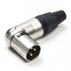 XLR connector | Neutrik | 3-pin (Metaal, Mannelijk, Trekontlasting, Zilver)