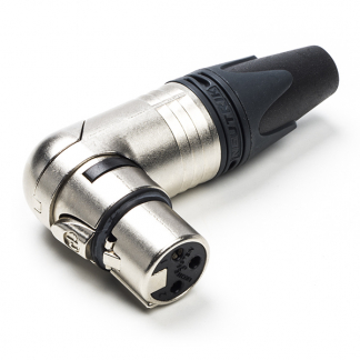 Neutrik XLR connector | Neutrik | 3-pin (Metaal, Vrouwelijk, Trekontlasting, Zilver) NC3FRX K060202029 - 1