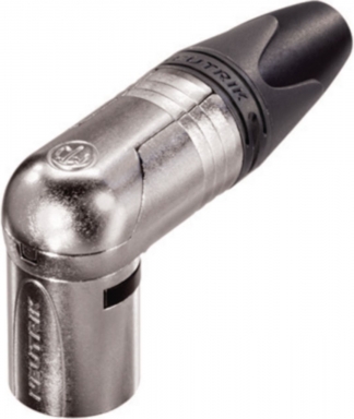 Neutrik XLR connector | Neutrik | 4-pin (Metaal, Mannelijk, Haaks, Trekontlasting) NC4MRX K060202107 - 1