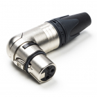 Neutrik XLR connector | V | Neutrik | 3-pin (Metaal, Trekontlasting, Zilver) NC3FRX K060202029 - 1