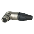 Neutrik XLR connector | V | Neutrik | 3-pin (Metaal, Trekontlasting, Zilver) NC3FRX K060202029 - 2