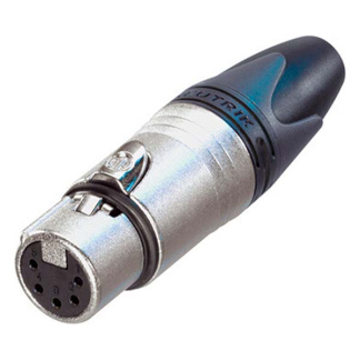 Neutrik XLR connector | V | Neutrik | 5-pin (Metaal, Trekontlasting) NC5FXX K060202214 - 2