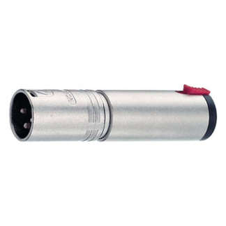 Neutrik XLR (m) naar 6.35 mm jack (v) adapter | Neutrik (Stereo, 3-pin) NA3MJ K050307021 - 2