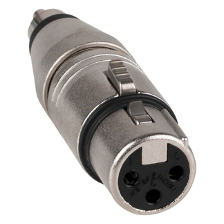 Neutrik XLR naar tulp adapter | V ↔ M | Neutrik (Mono, 3-pin) NA2FPMM K050307027 - 2