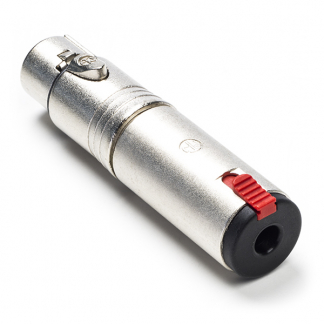 Neutrik XLR (v) naar 6.35 mm jack (v) adapter | Neutrik (Stereo, 3-pin) NA3FJ K050307019 - 