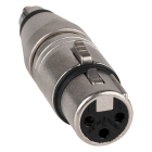 Neutrik XLR (v) naar tulp (m) adapter | Neutrik (Mono, 3-pin) NA2FPMM K050307027 - 2