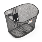 Fietsmand | New Looxs | Toscane (19 liter, Rapidlock, Vaste montage, Zwart)