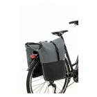 Newlooxs Fietstas dubbel | New Looxs | Nyborg | 34 liter (Donkergrijs/zwart) RT1765 K170404747 - 4