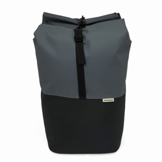 Newlooxs Fietstas dubbel | New Looxs | Nyborg | 34 liter (Donkergrijs/zwart) RT1765 K170404747 - 2