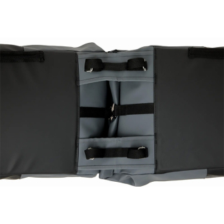 Newlooxs Fietstas dubbel | New Looxs | Nyborg | 34 liter (Donkergrijs/zwart) RT1765 K170404747 - 3